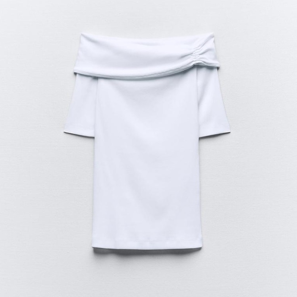 Zara Rouched Bandeau Top - Picture 6 of 6